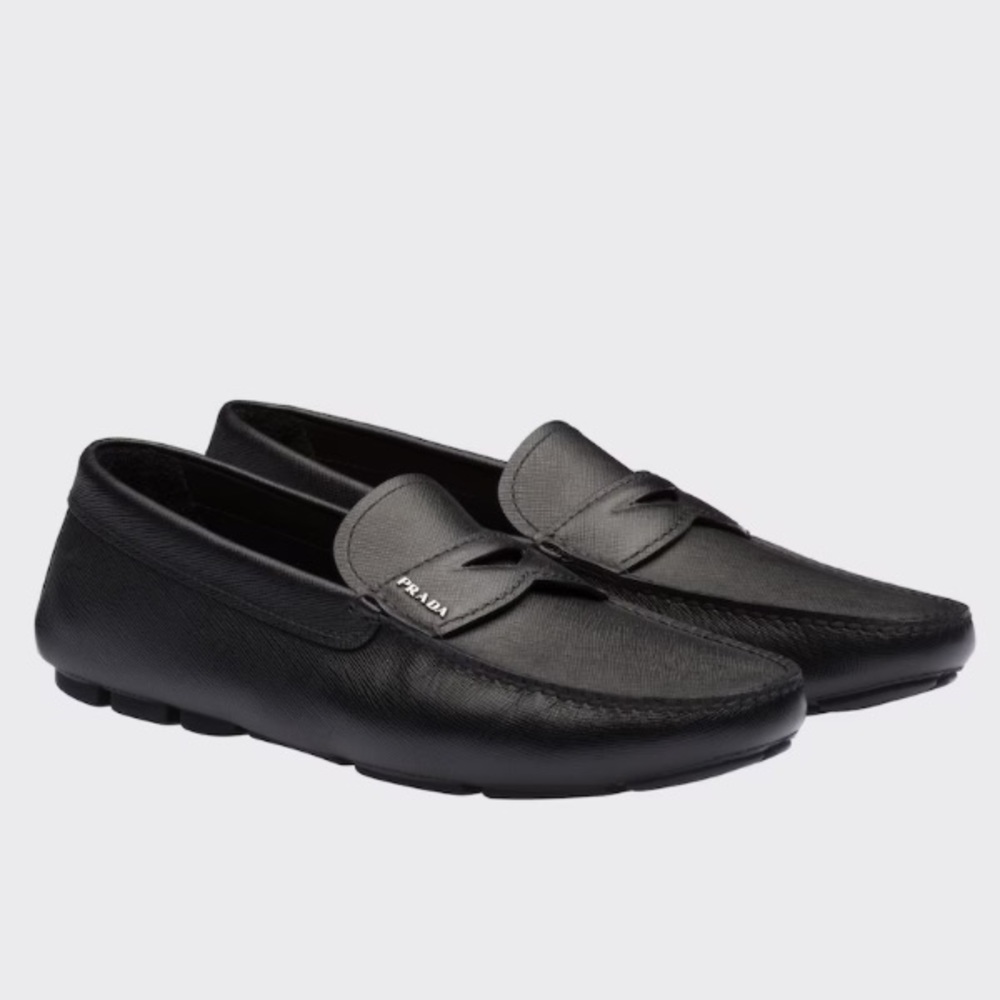 PRADA Men's Saffiano Drivers